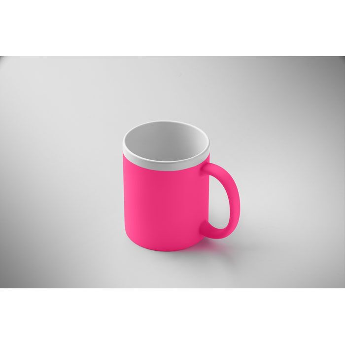Keramikbecher 300 ml MUGIVA - neon fuchsia-877