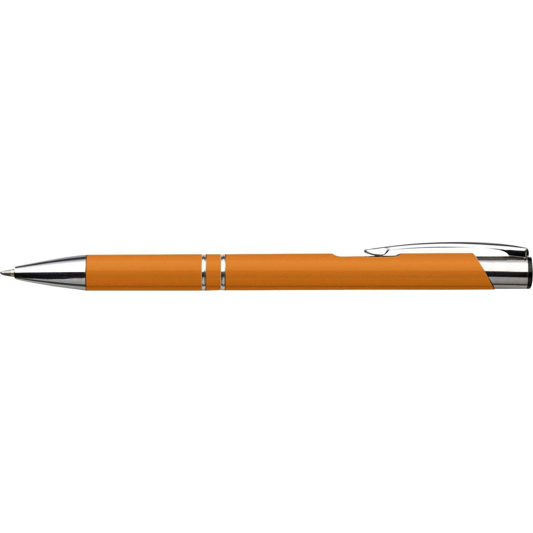 Kugelschreiber aus Aluminium Albacete - orange-780
