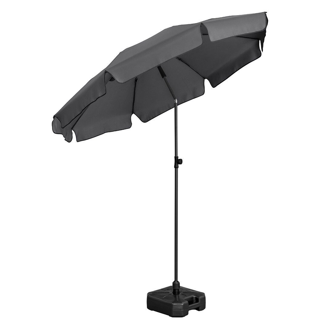 Sonnenschirm M Ø180 cm - grau-842
