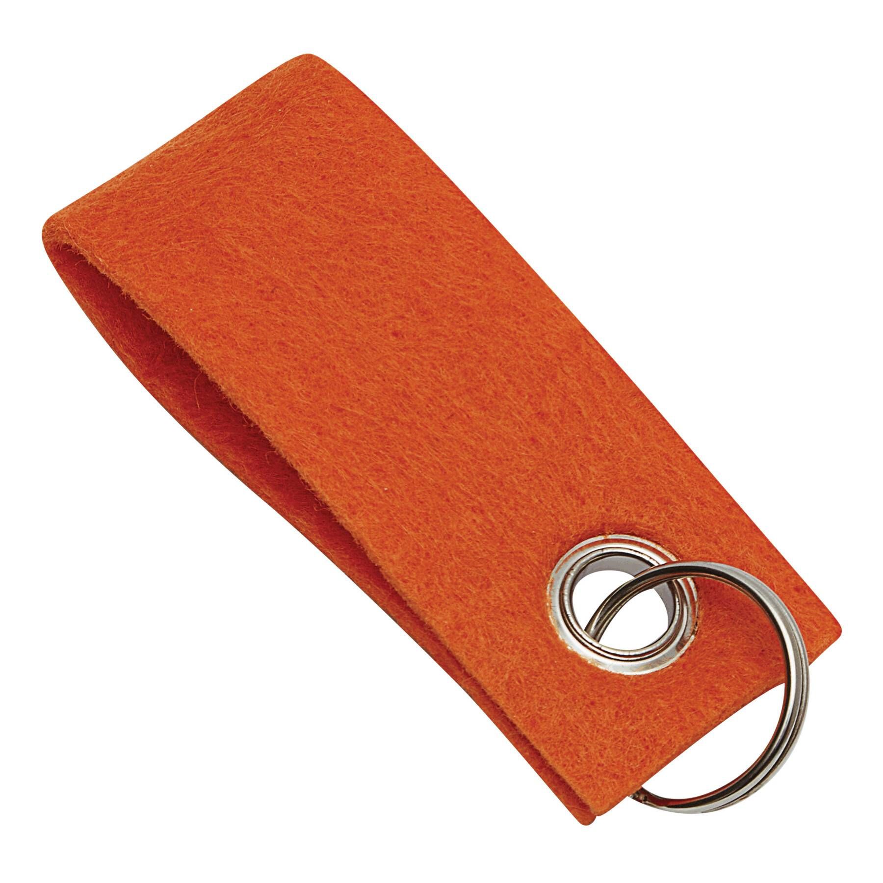 Schlüsselanhänger FELT - orange-491