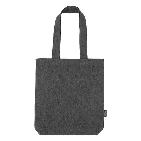 Recycled Twill Bag - black melange-848