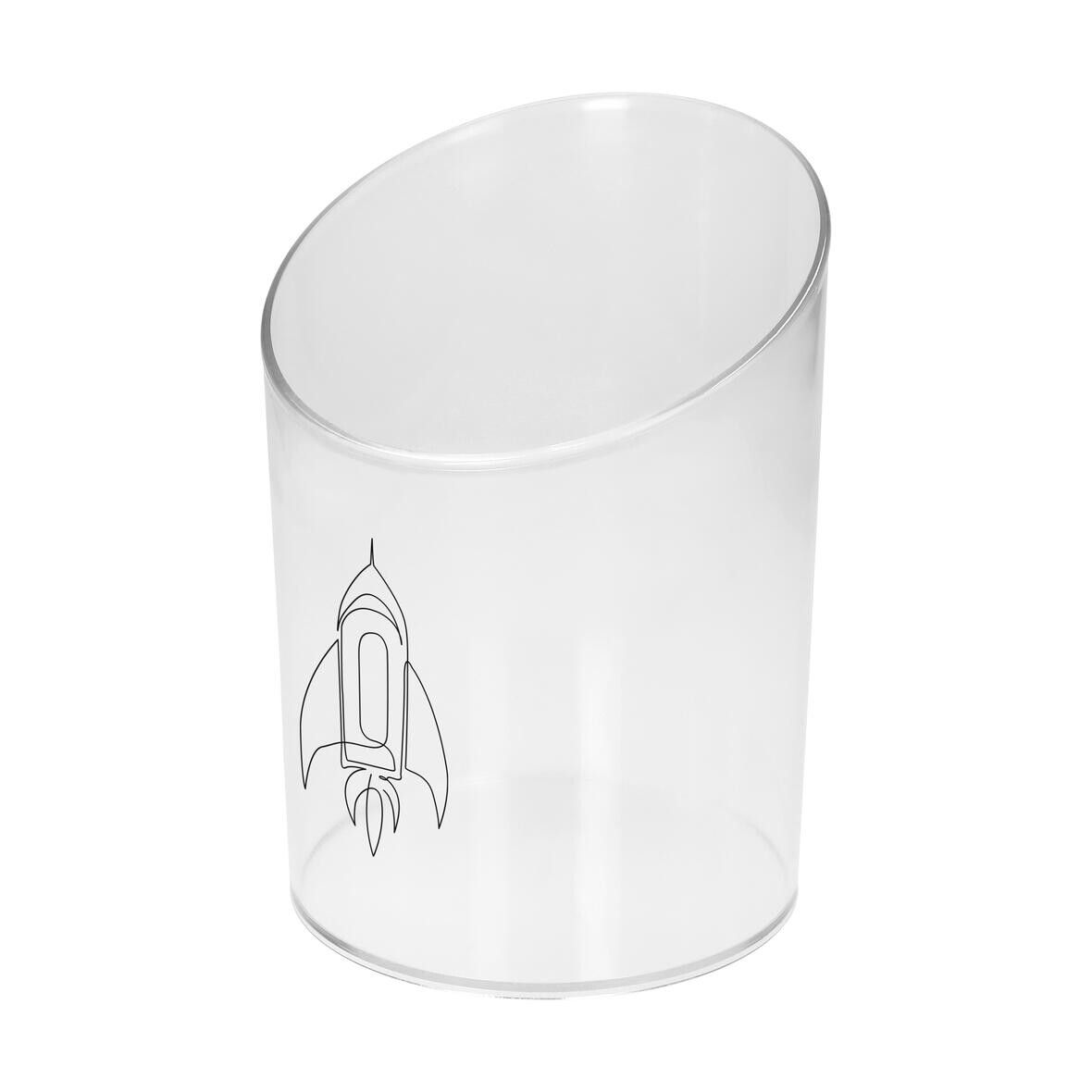 Acrylbox Schütte unbefüllt - transparent-24