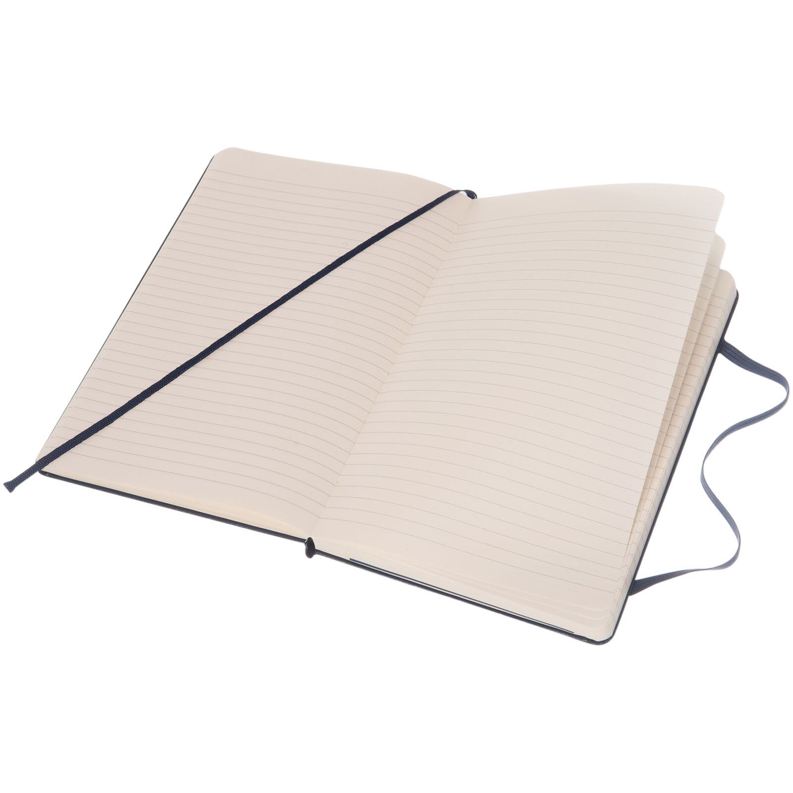 Moleskine Classic Hardcover Notizbuch L – liniert - saphir-704