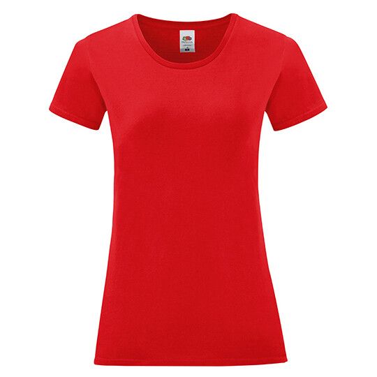 Ladies´ Iconic T - red-135