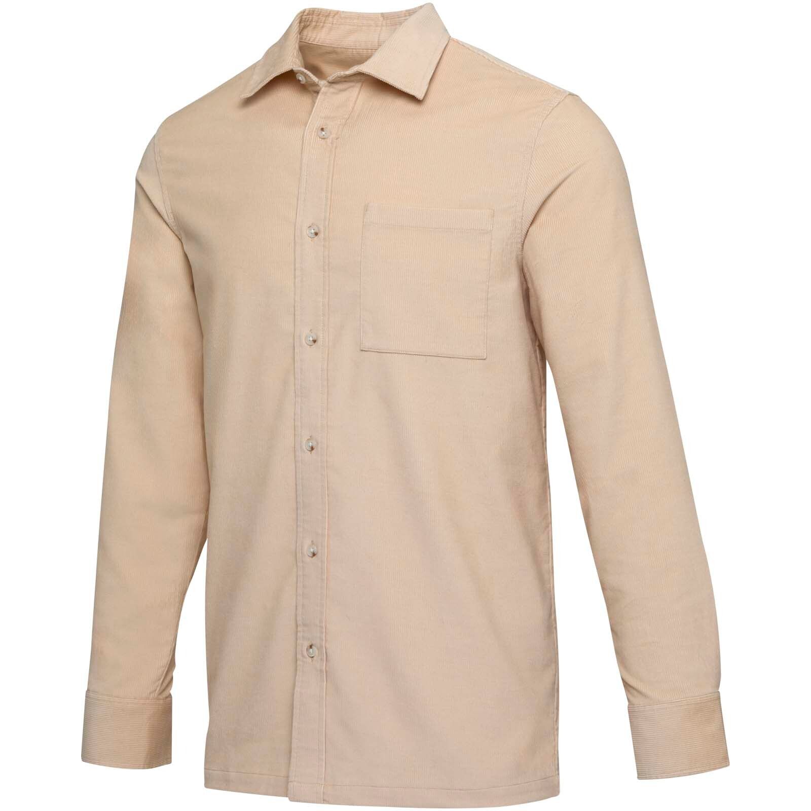Alum Hemd aus Cord   - oatmeal - XXS-34