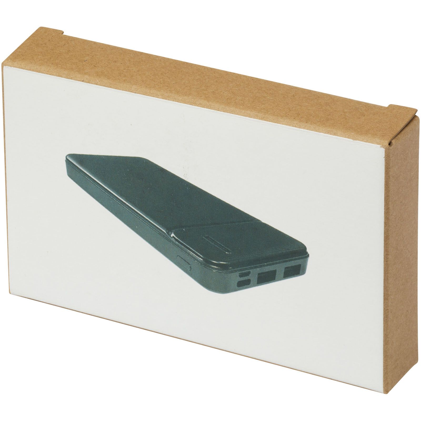 Loop 10.000 mAh Powerbank aus recyceltem Kunststoff - schwarz-65