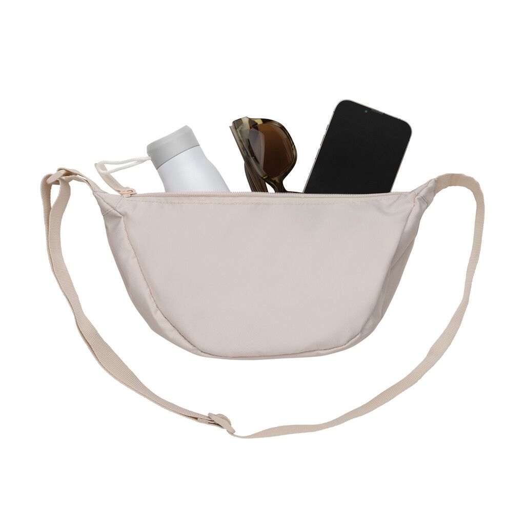 Crescent AWARE™ RPET Half-Moon Sling Tasche - beige-39