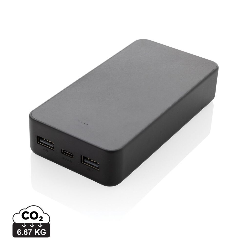 Boostcore 20.000mAh Powerbank aus RCS rec. Kunststoff - schwarz-512