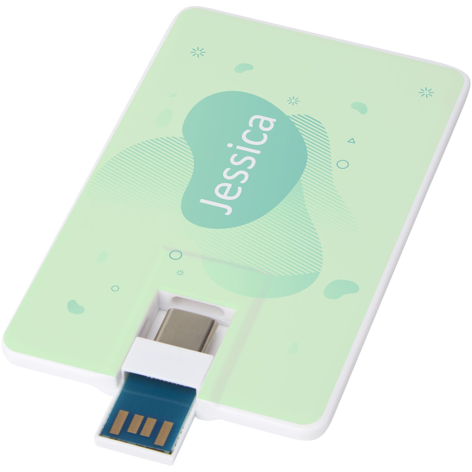 Duo slim 32 GB USB-Stick mit Typ-C und USB-A 3.0 - weiss-64