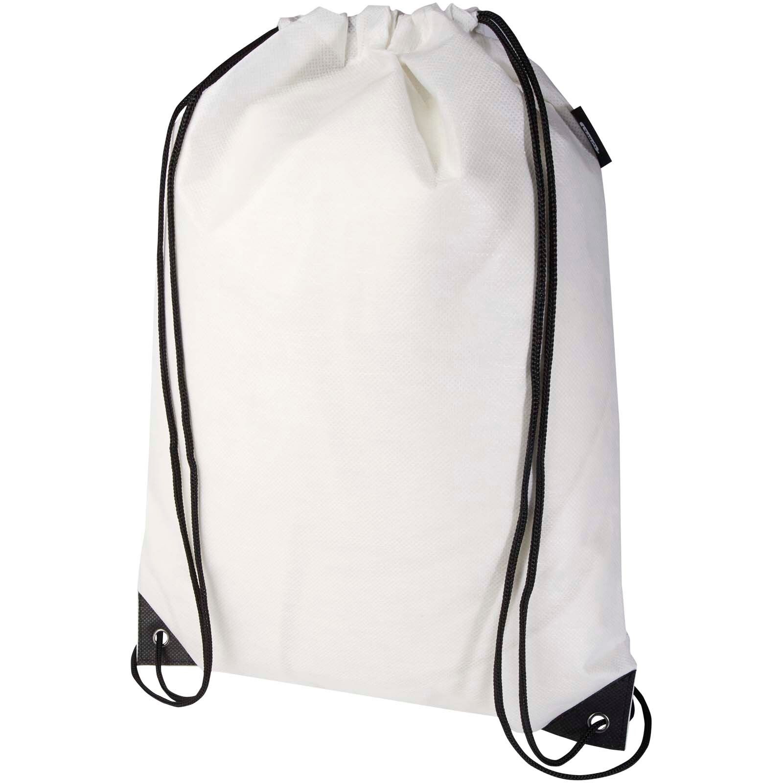 Evergreen Sportbeutel aus recyceltem GRS Non Woven 5 L - weiss-223