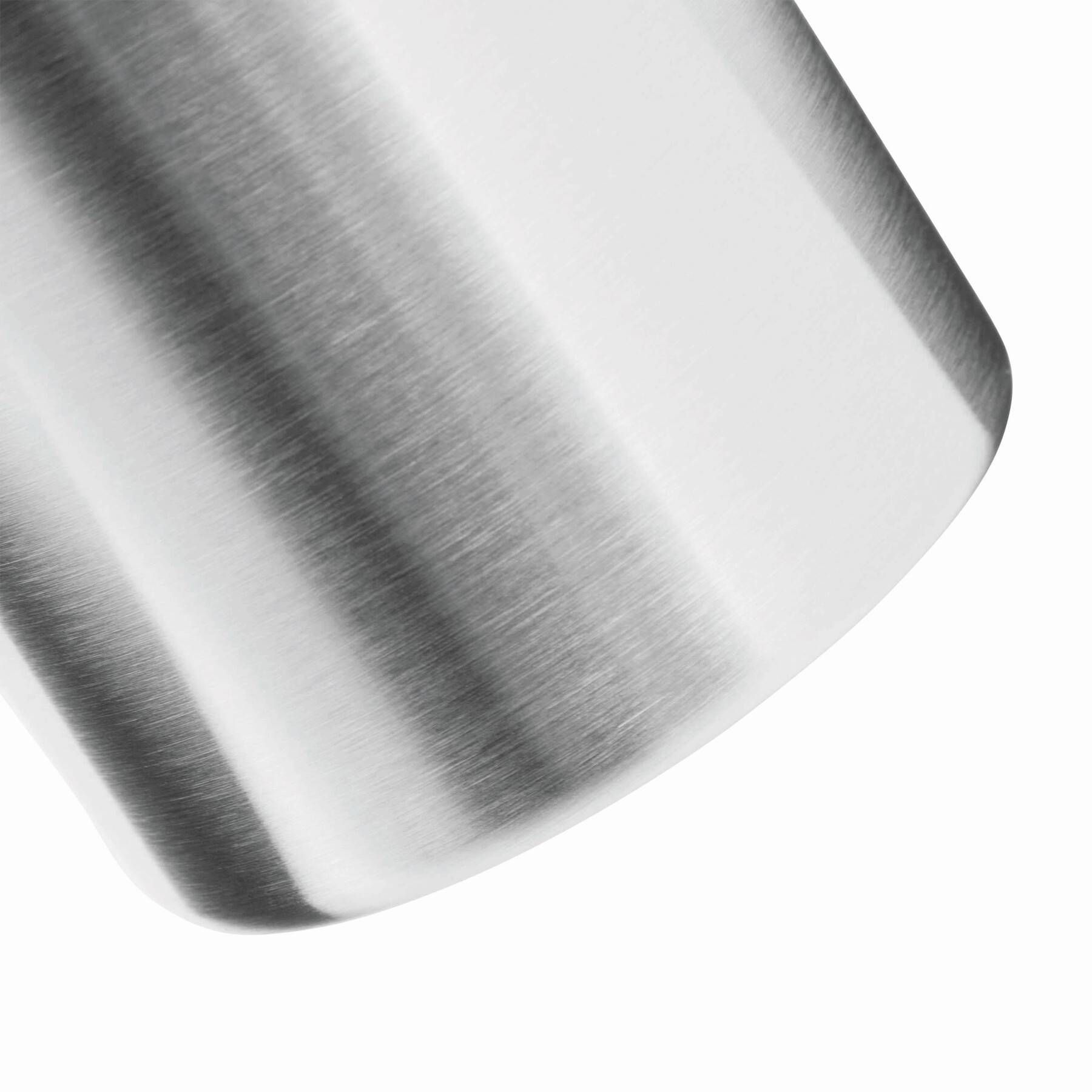 Edelstahl Becher HIKING DAY - schwarz - silber-854