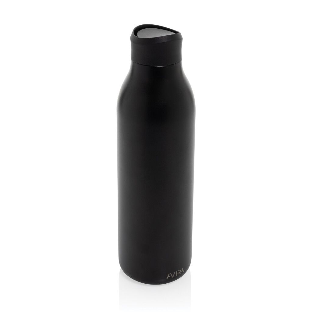 Avira Alok 360 Klick-Wasserflasche aus RCS rec. Stahl, 600ml - schwarz-62