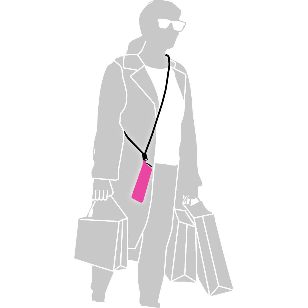 Mini-Taschenschirm FARE® FiligRain ToGo Ø88 cm - magenta-951