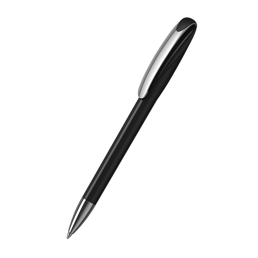 Drehkugelschreiber Boa high gloss MMn - schwarz-351