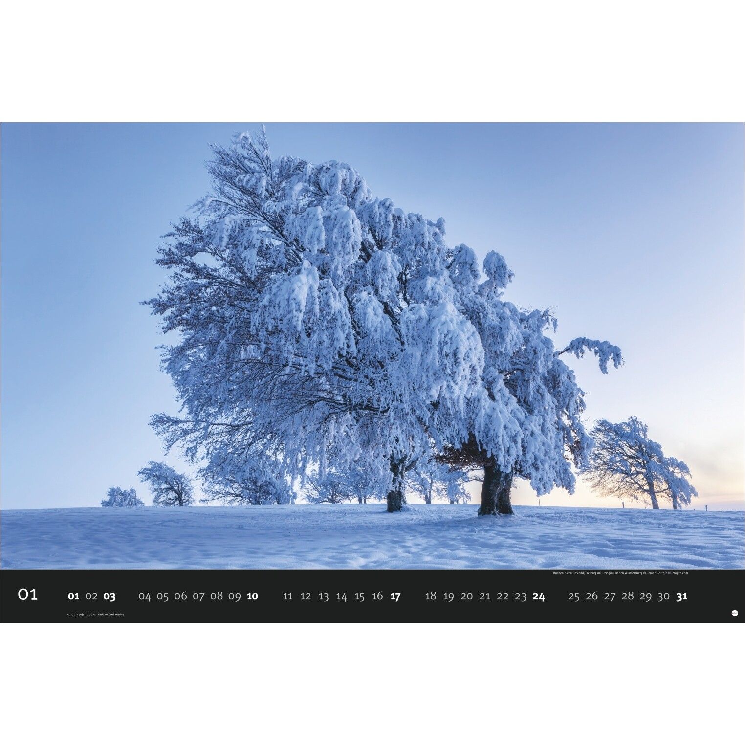 AvH Deutschlands Naturparadiese - Landschaft & Natur Kalender-731