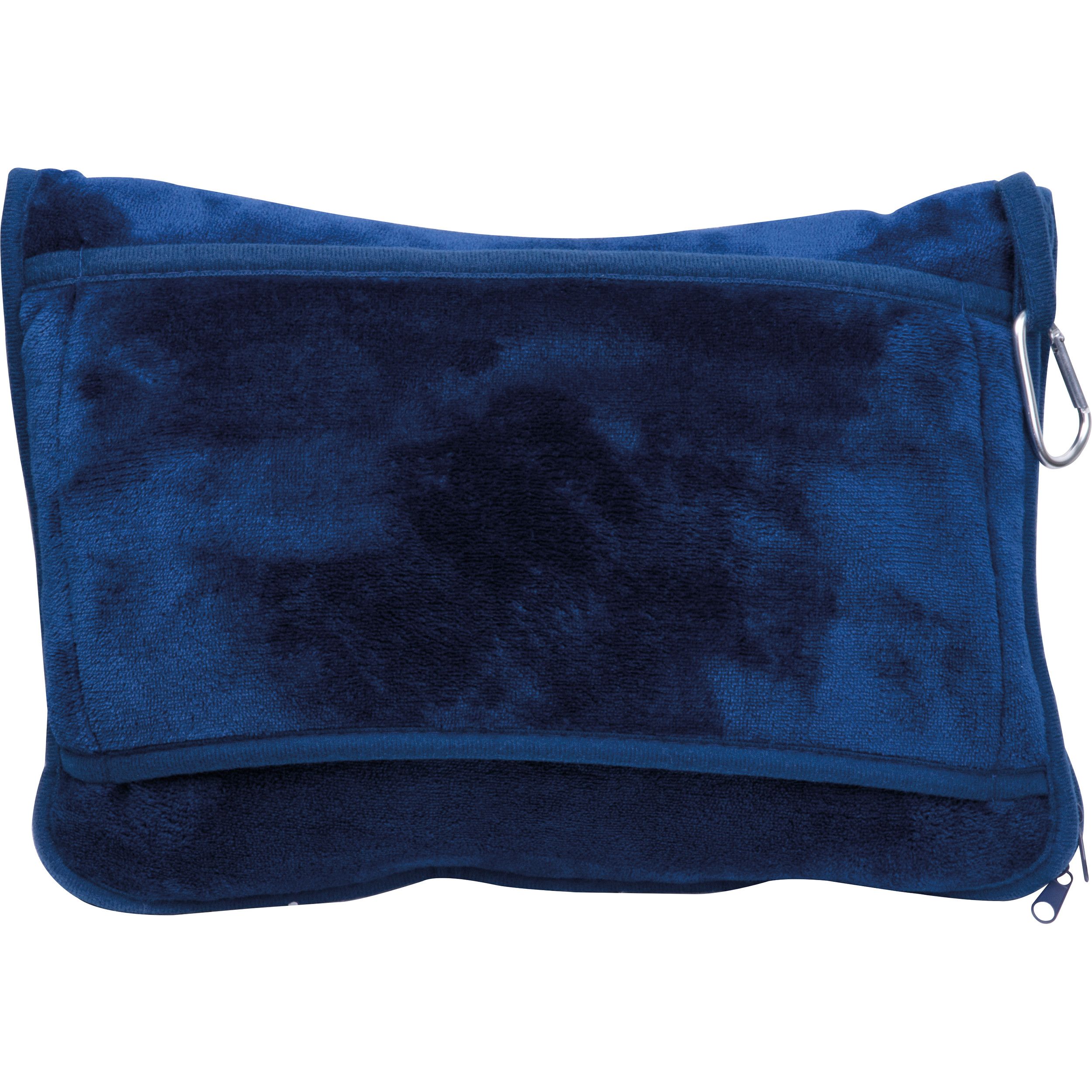 2 in 1 Kuscheldecke mit Kissen CONRAD - dunkelblau-356