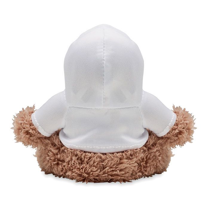 Plüsch-Affe mit Hoody LENNY - weiß-890