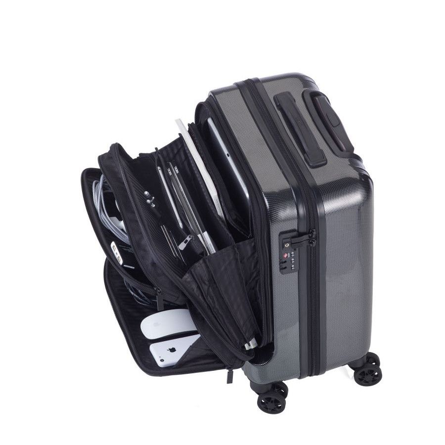 Troika Business-Trolley 36 HOURS TROLLEY - carbon-289