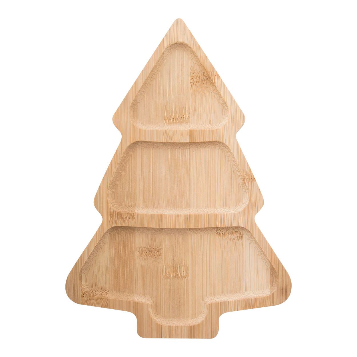 Kongle Weihnachtlicher Snackteller - natur-82