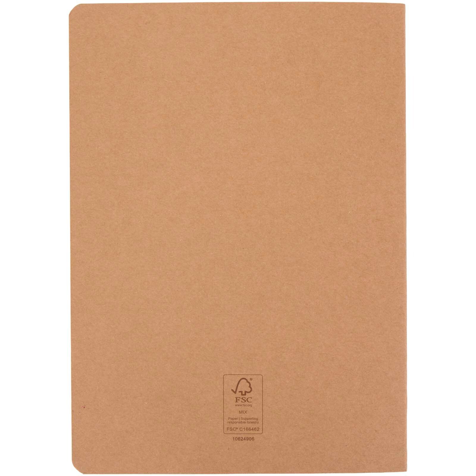 Slyk A5 Cahier Notizbuch, liniert - natur-454