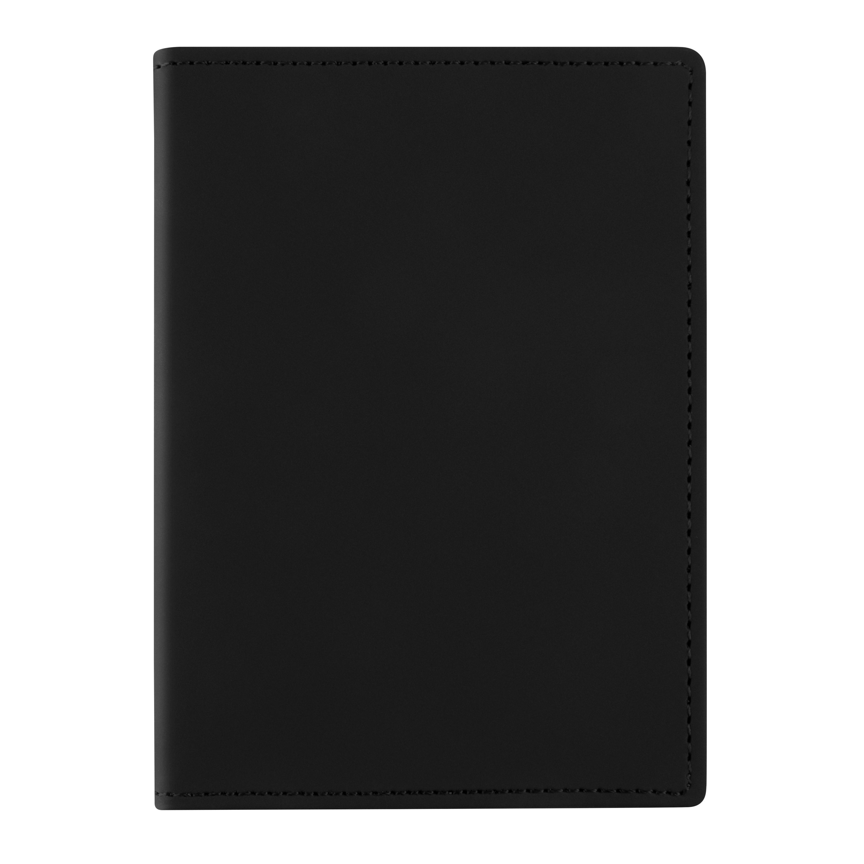 Blackmaxx® Kunstleder Führerscheintasche "EcoCraftPlus" - schwarz-469