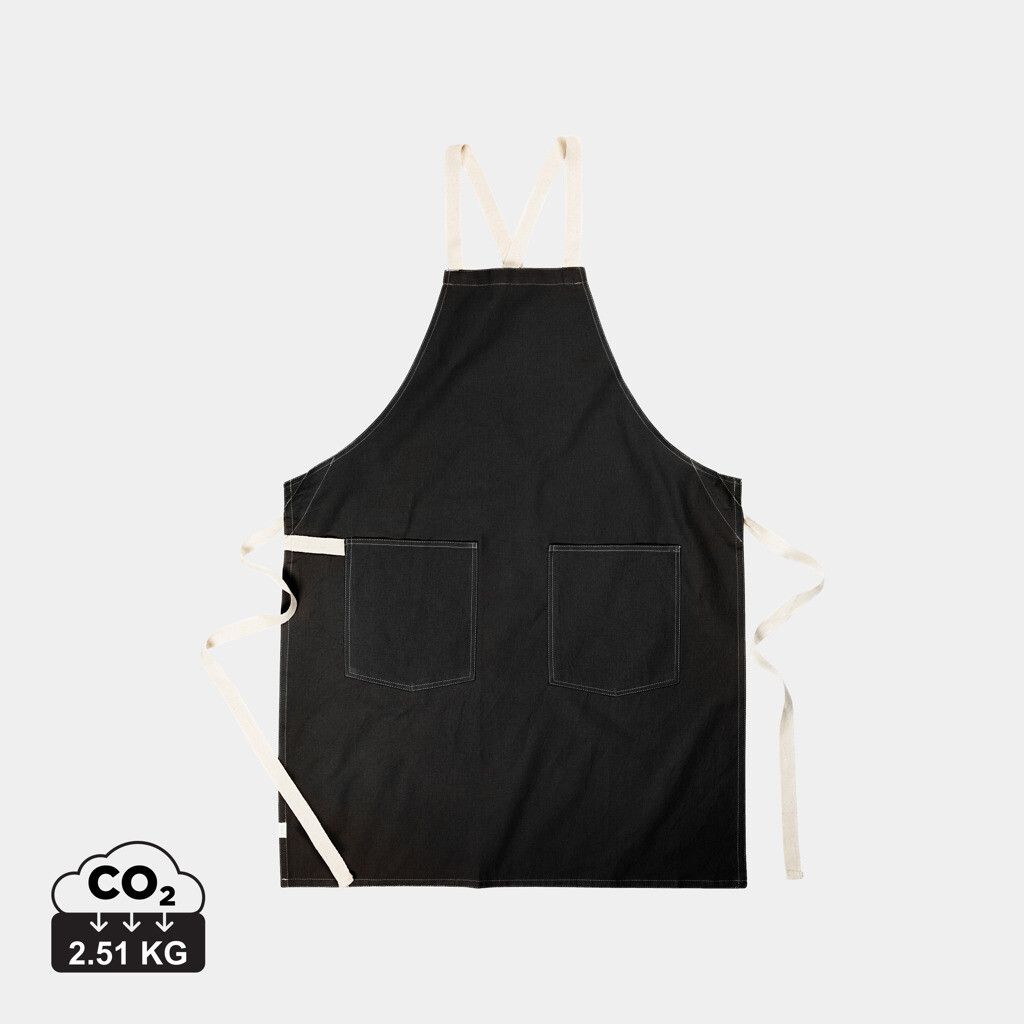 VINGA Sovano Schürze, 250gr/m² - schwarz-354