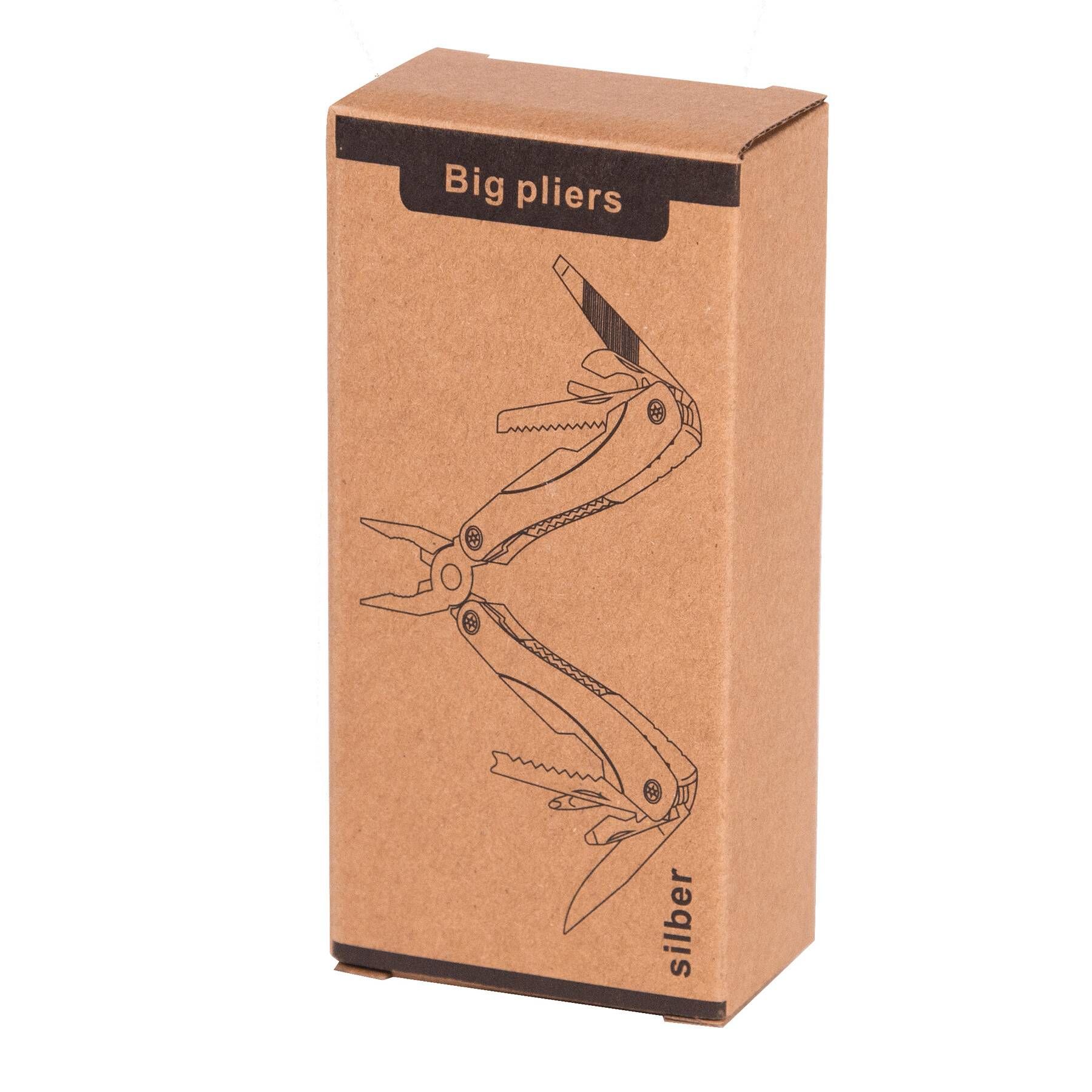 Multifunktionswerkzeug BIG PLIERS - silber-566