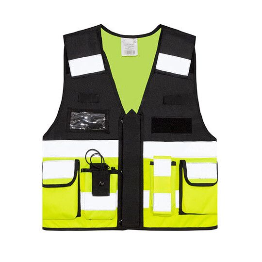 Tactical Vest Bonn - signal yellow - black-365