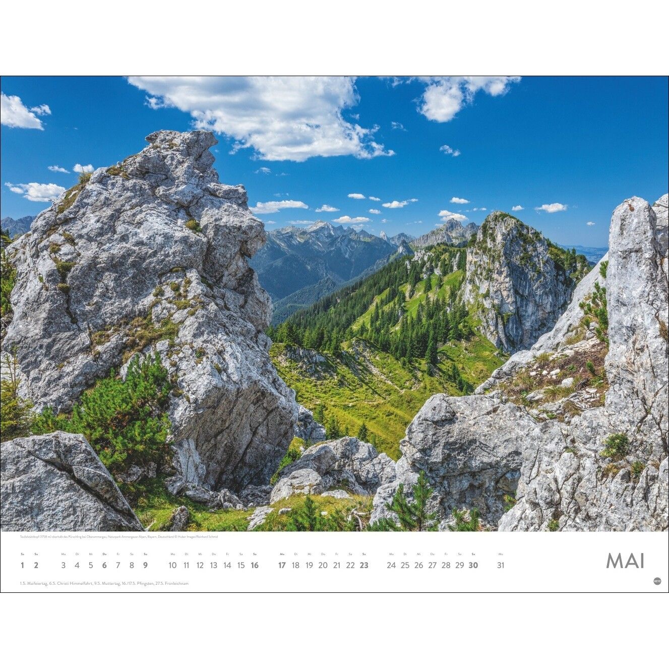 Faszination Alpen Posterkalender-693