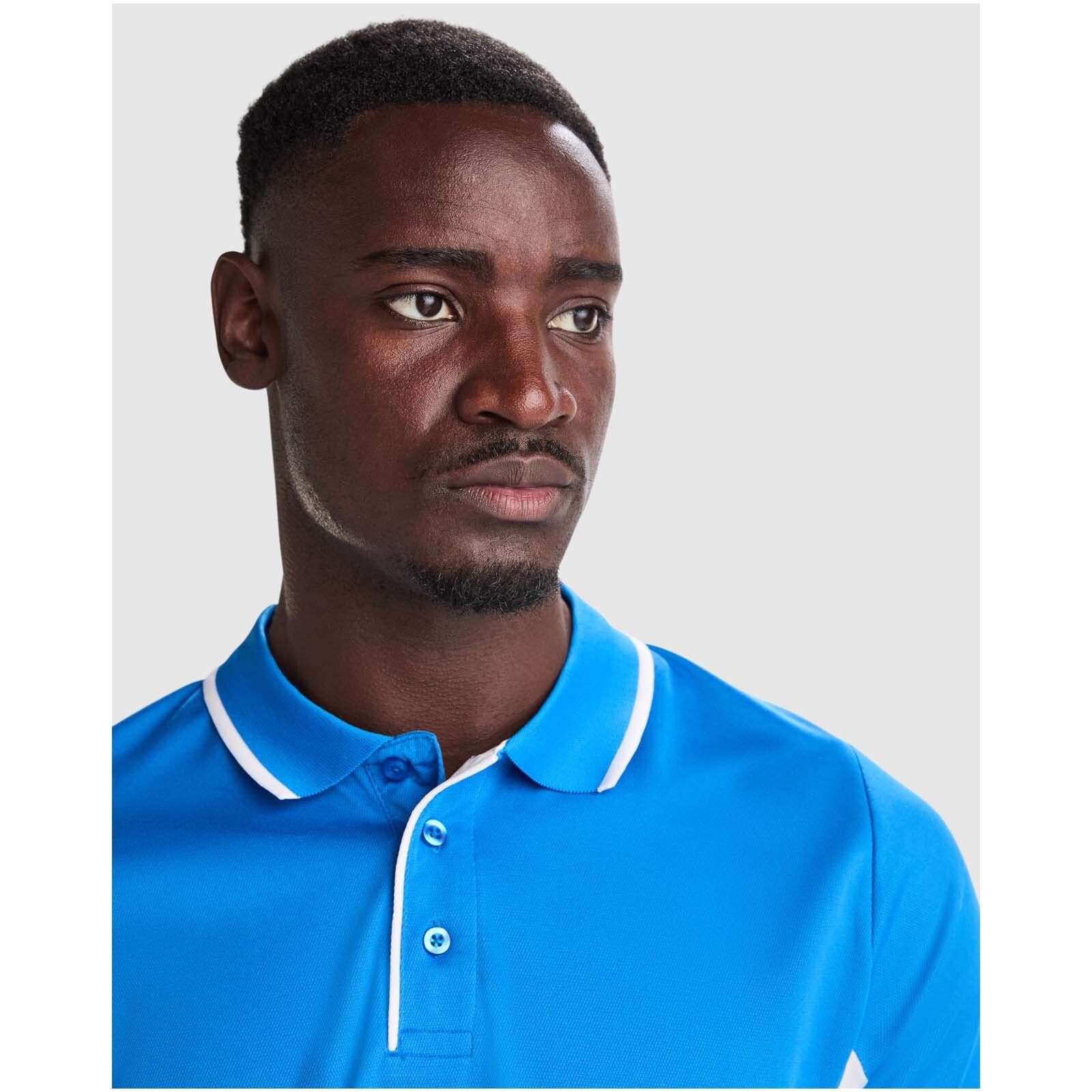Montmelo 150 g/m² Sport Poloshirt  - weiss -  royalblau-690