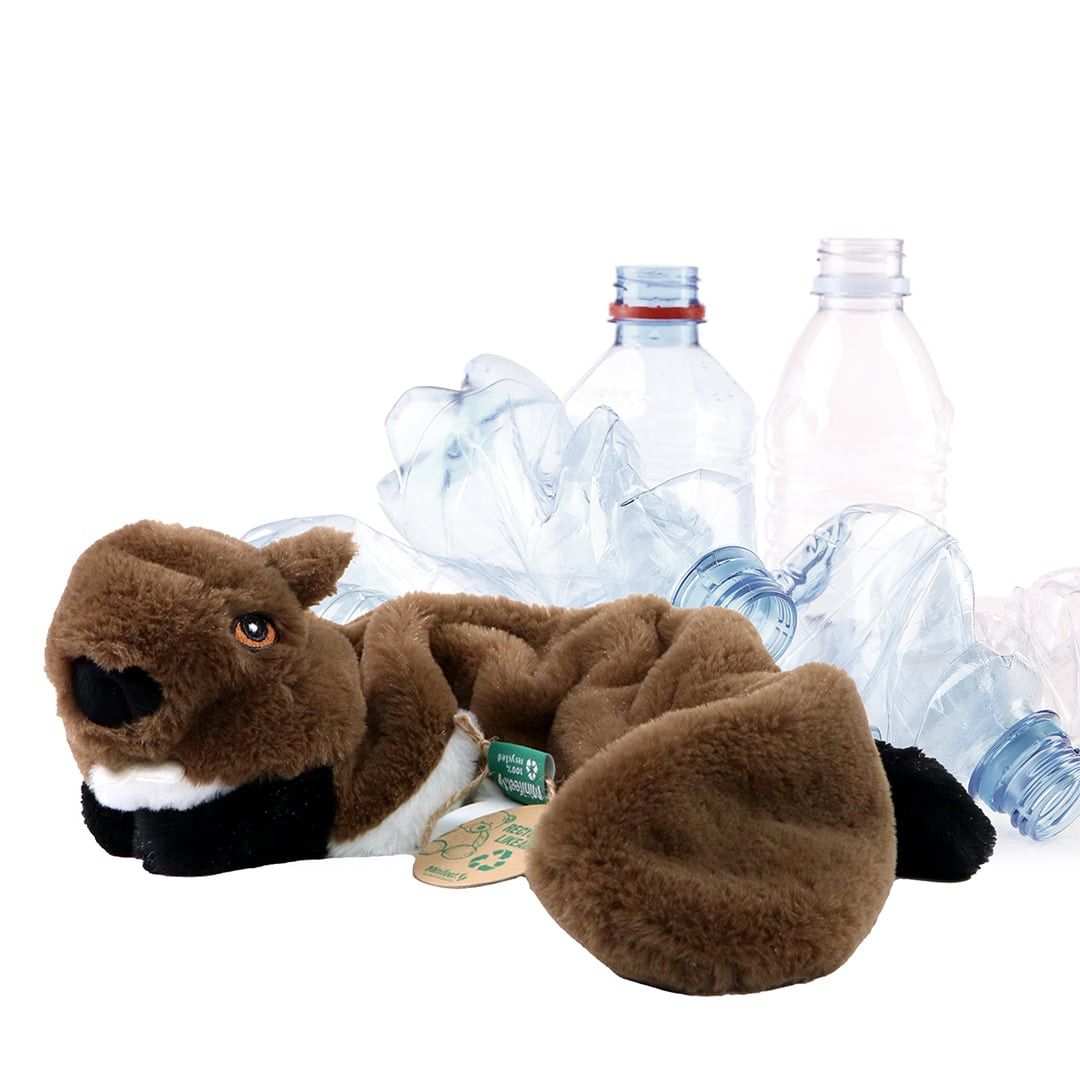 MiniFeet® Hundespielzeug RecycelBiber - braun-604