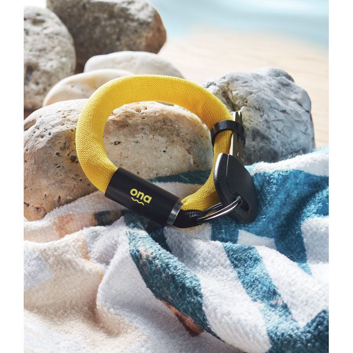 Schlüsselring mit Armband POLLY - gelb-865