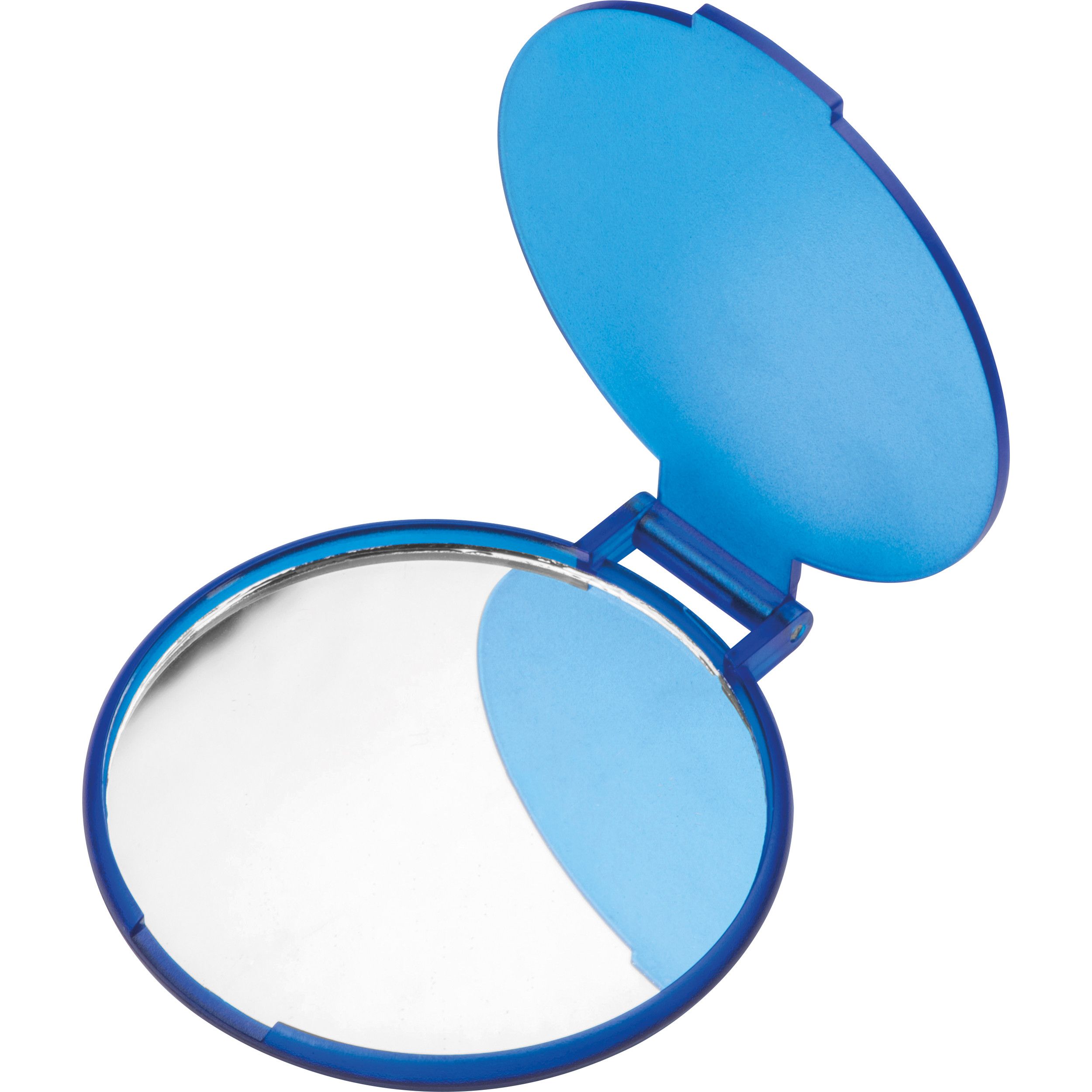 Schminkspiegel gefrostet - blau-958