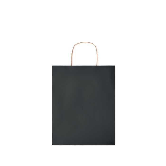 Papiertüte, medium 90 g/m² PAPER TONE M - schwarz-49