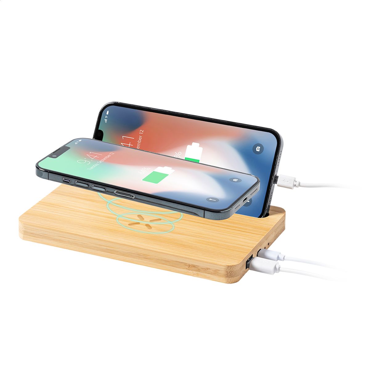 Flabo Organizer mit Wireless-Charger - natur-494