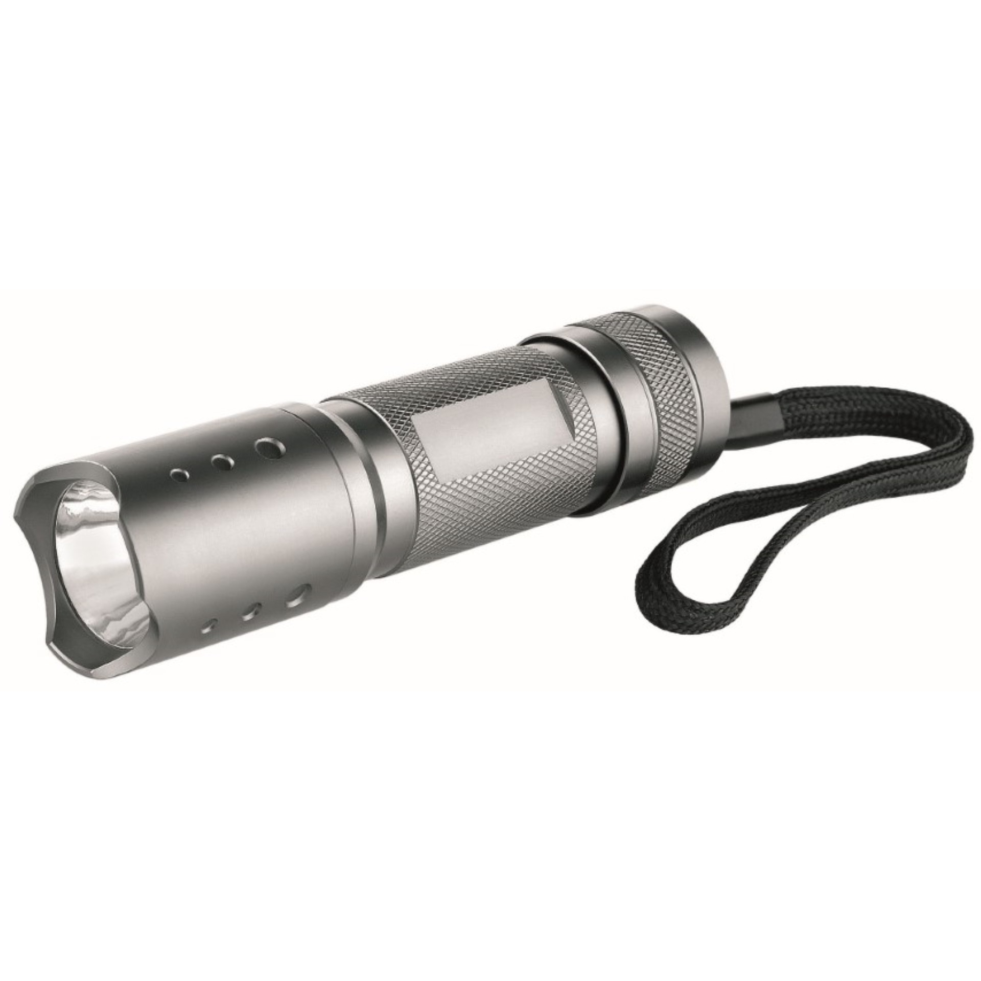 Metmaxx® LED MegaBeam Taschenlampe "MultiPower3Watt" - silber-796