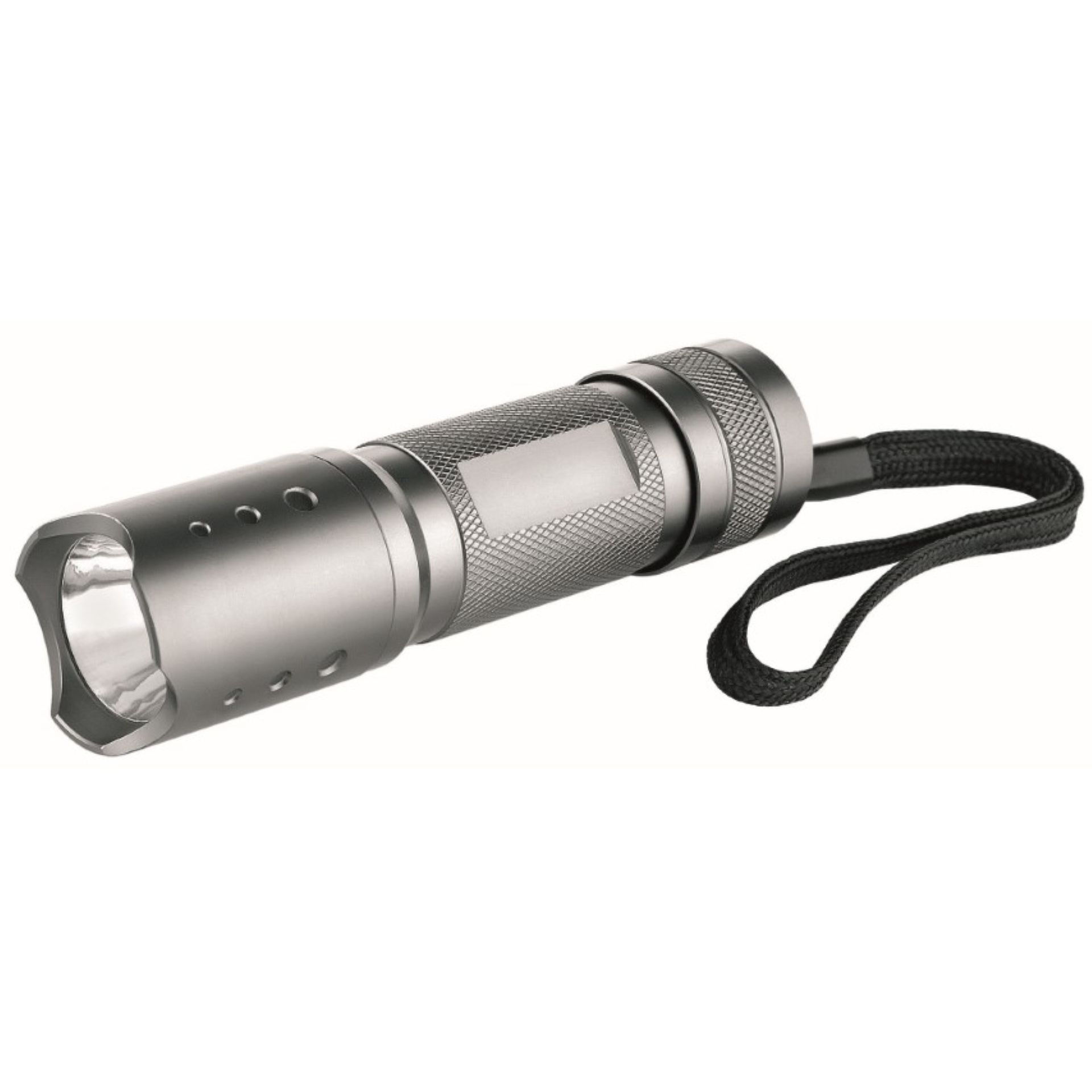 Metmaxx® LED MegaBeam Taschenlampe "MultiPower3Watt" - silber-796