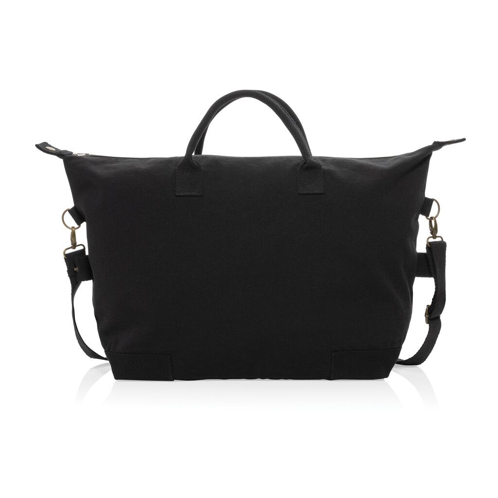 Kezar AWARE™ 500g/m² Wochenendtasche aus recyceltem Canvas - schwarz-719