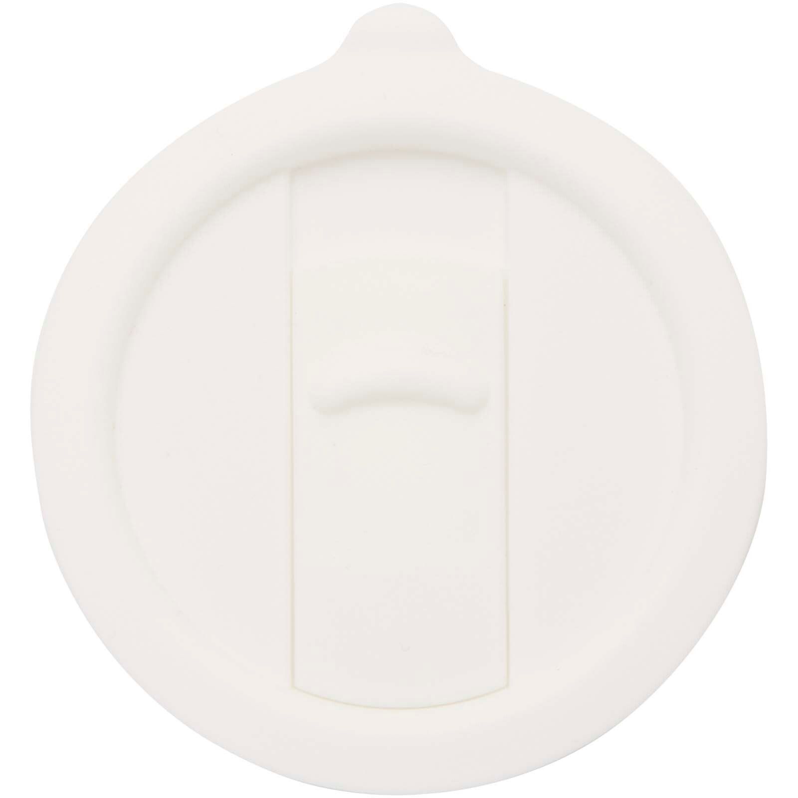 Carter 450 ml Keramiktasse mit Kunststoffdeckel - weiss-223