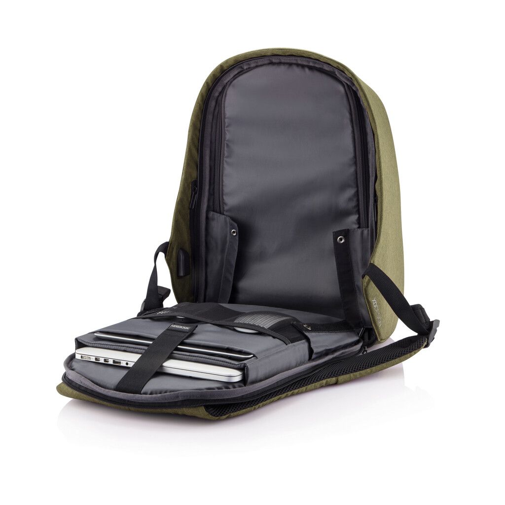 Bobby Hero Regular Anti-Diebstahl-Rucksack - grün-351