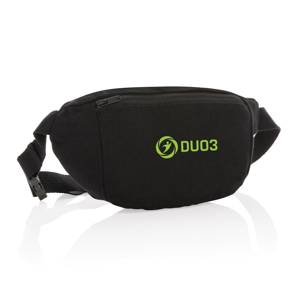 Impact Aware™ 285g/m² ungefärbte rCanvas-Gürteltasche - schwarz-511
