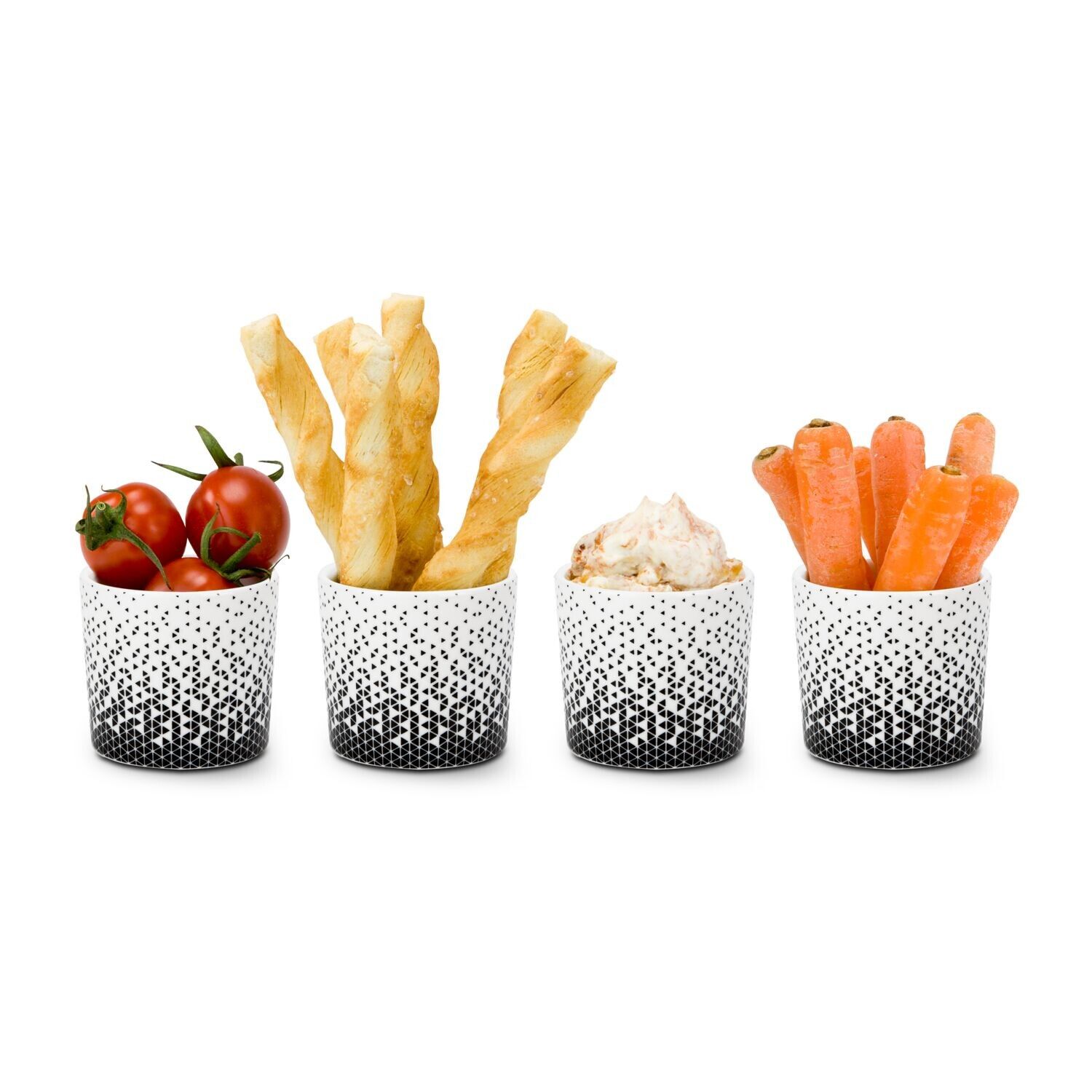 ROMINOX® 4er Set Mini Snackbecher Aperitivo-629