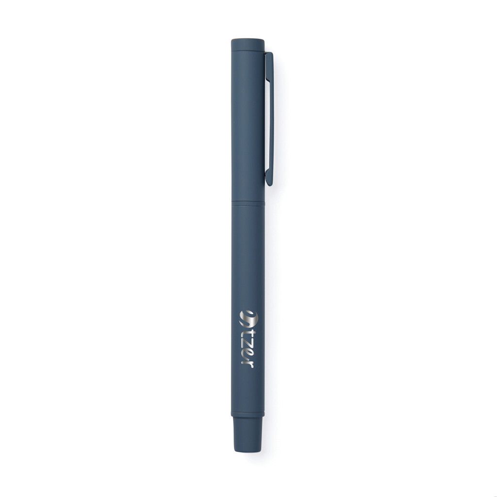 VINGA Baltimore Stift aus RCS recyceltem Stainless-Steel - navy blau-40