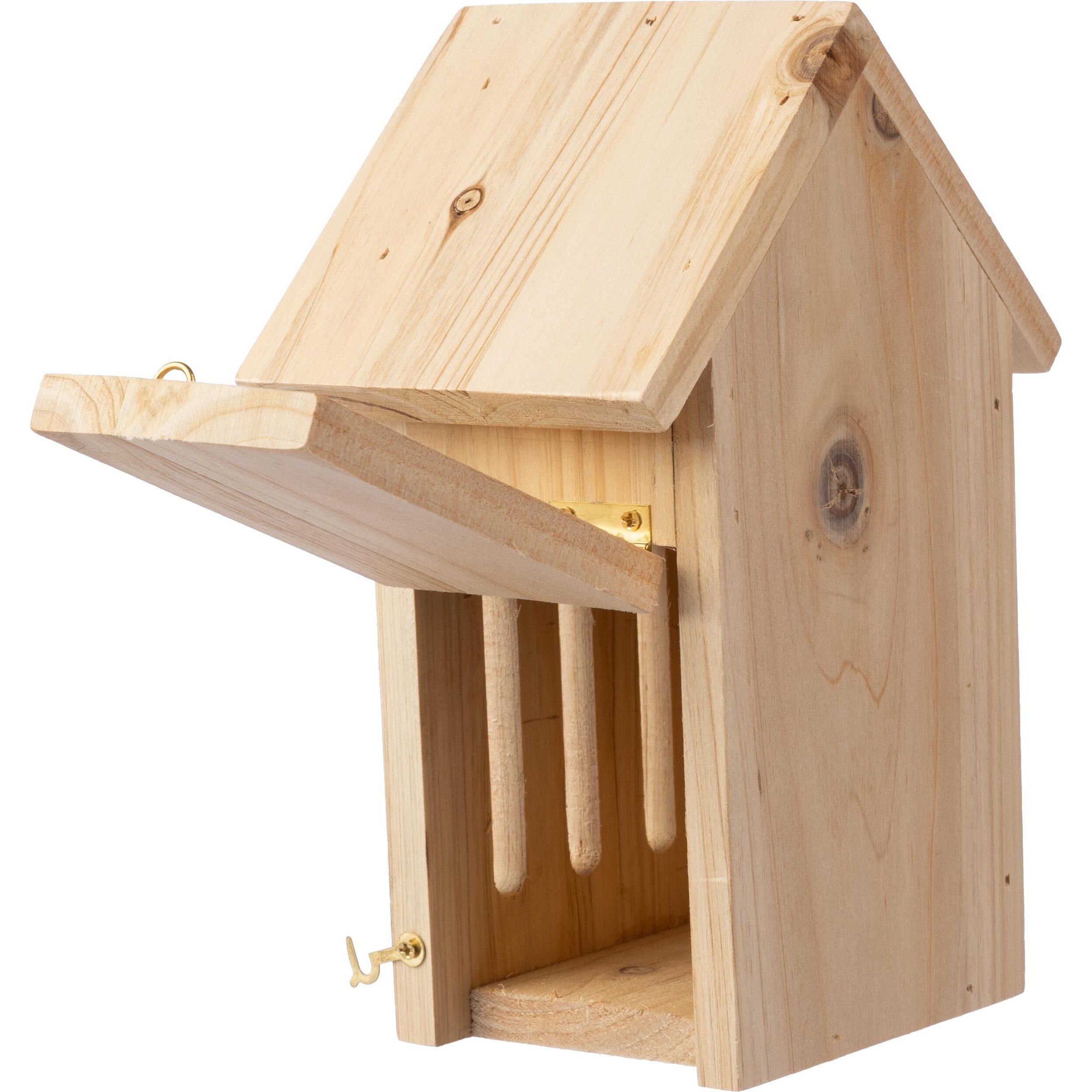 Schmetterlingshaus aus Kiefernholz Anita  - braun-735