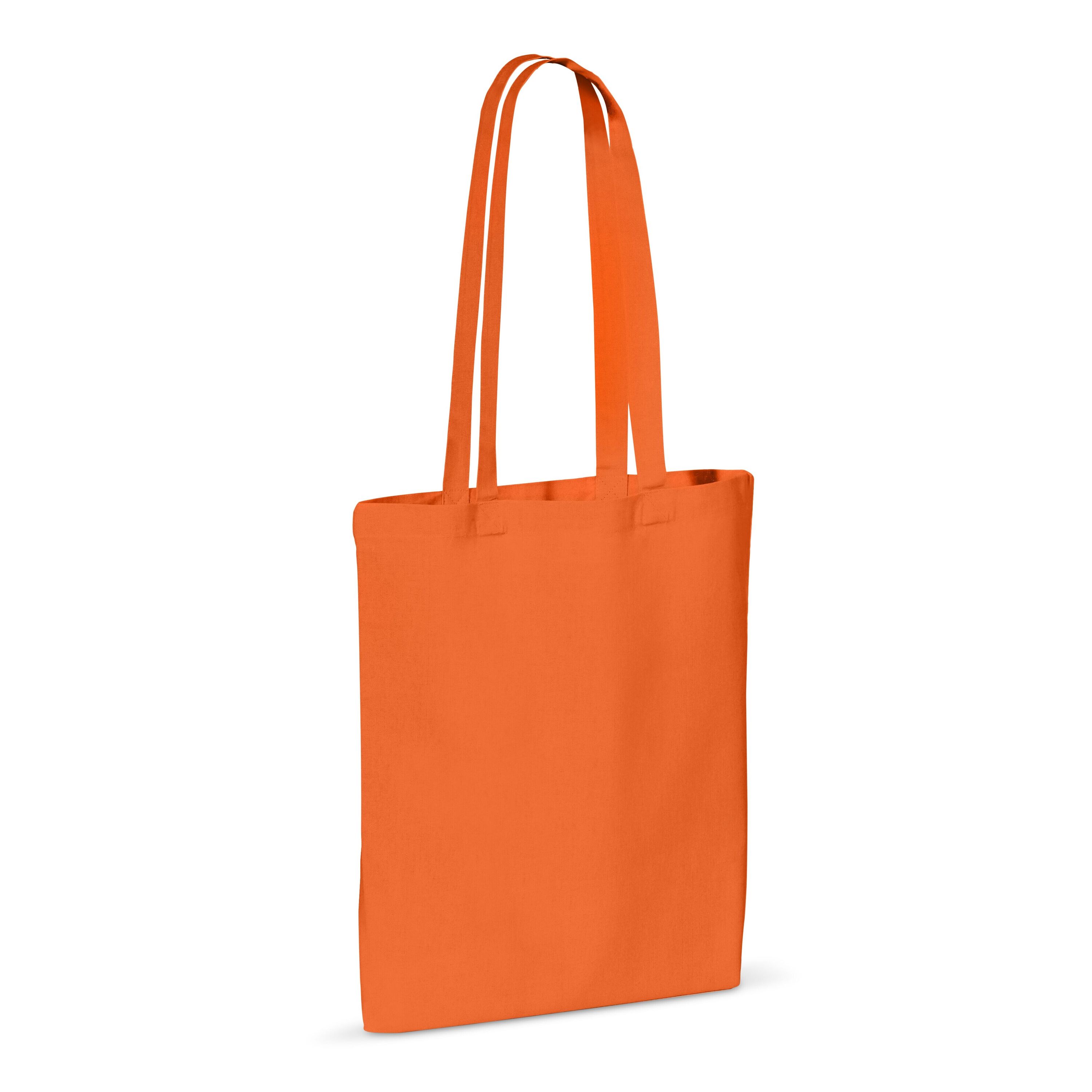Umhängetasche Baumwolle OEKO-TEX® 140g/m² 38x42cm - orange-949