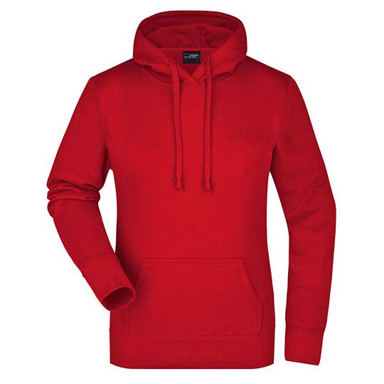 Ladies´ Hooded Sweat - red-702