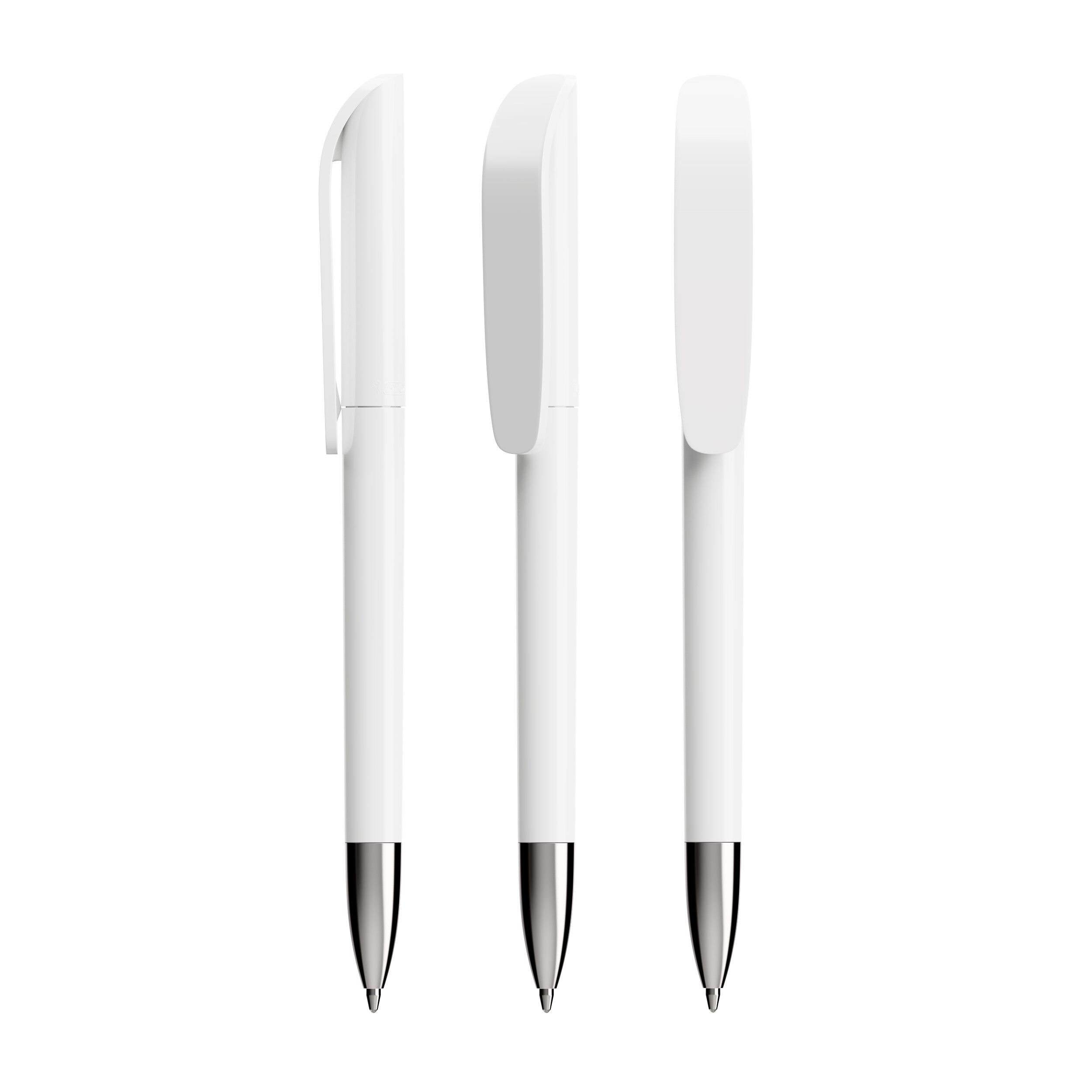 BIC® Super Clip Advance Ballpen, Mine blau - weiß-920