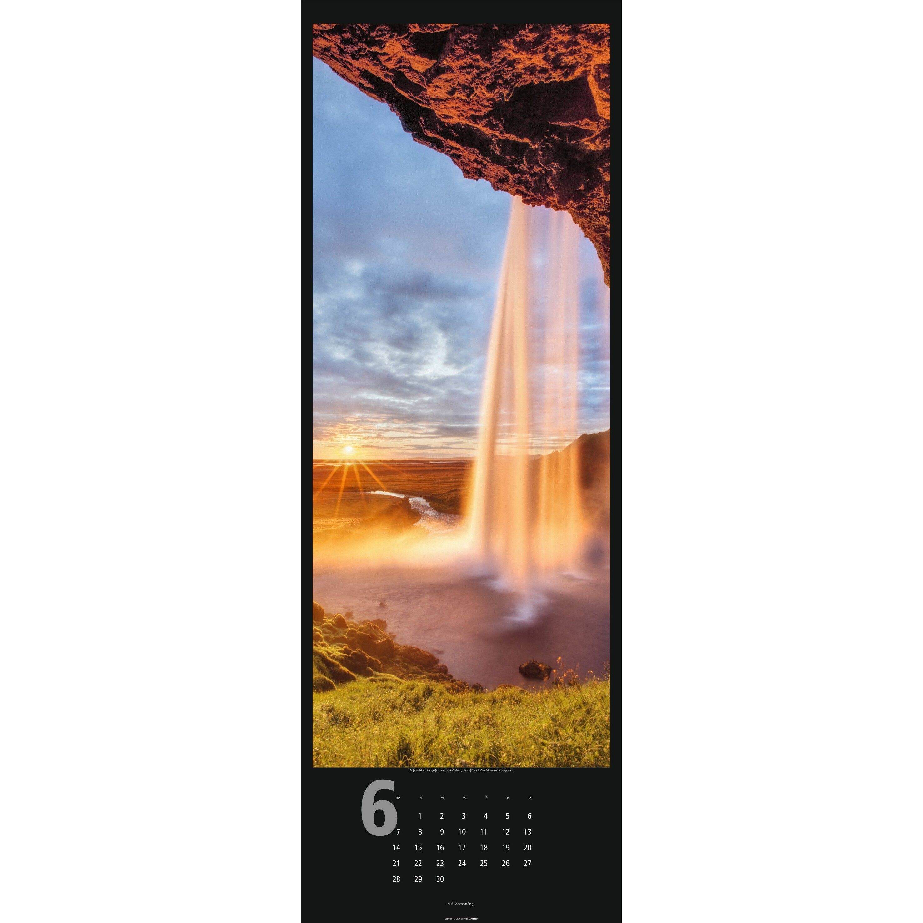 Wasserfälle - Landschaft & Natur Kalender-350