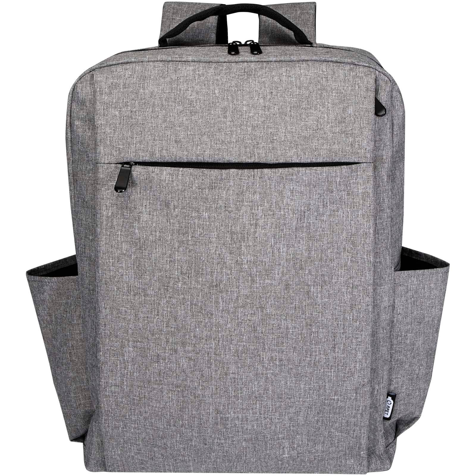 Libra 15" Laptop-Rucksack aus recyceltem GRS-Material 15 L - heather grau-524