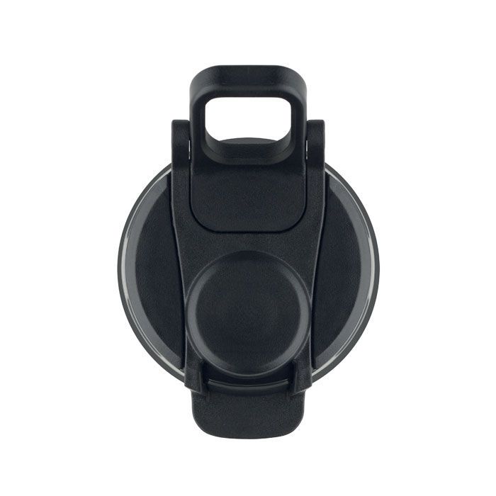 Faltbare Sportflasche Silikon LETT - schwarz-332